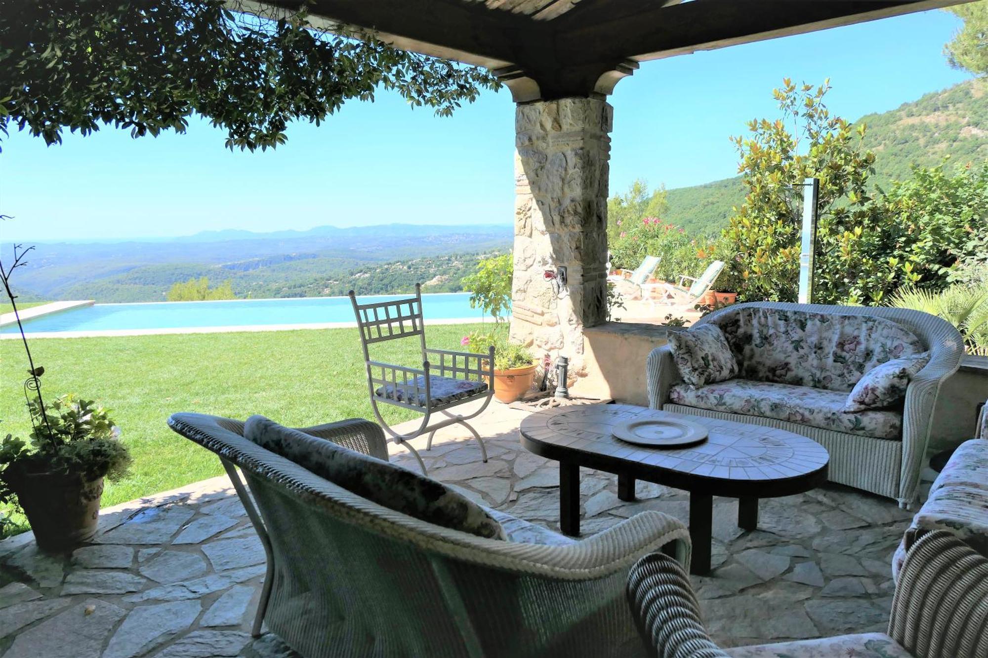Bed and Breakfast La Bastide des Pins Vence Exterior foto